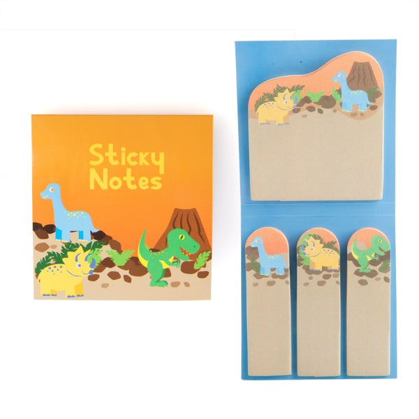 Blue Bilby Dinosaur Sticky Notes