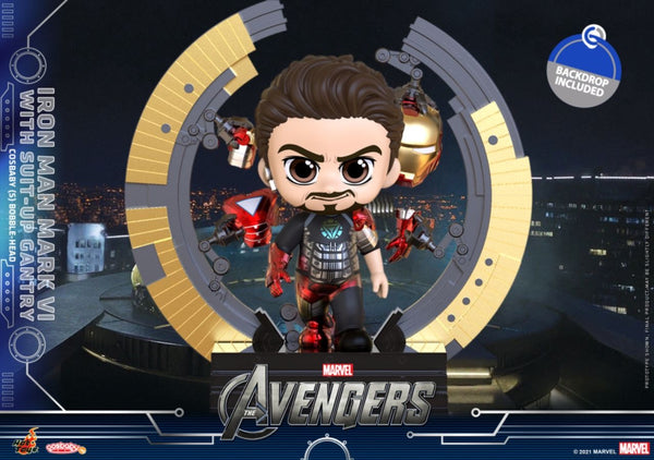 Avengers Movie - Iron Man Mark IV with Gantry Cosbaby