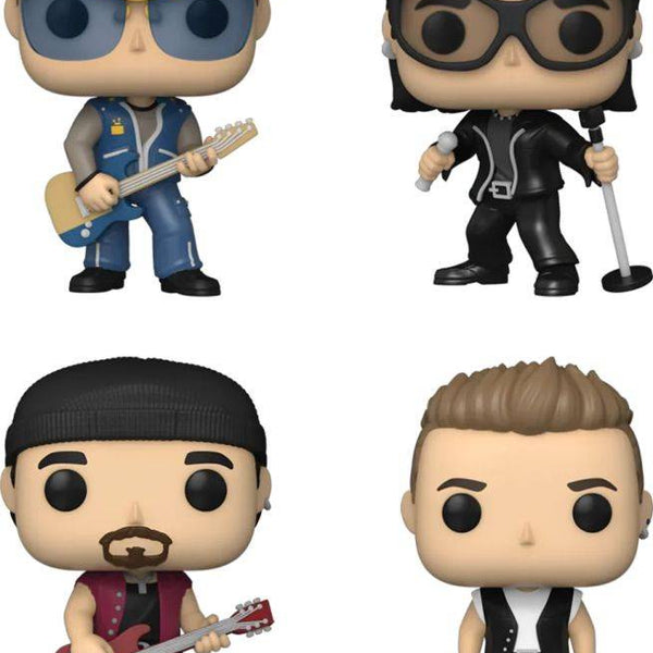 Buy U2 - Zoo TV Pop! Vinyl 4-Pack [RS] Online Australia — Minitopia