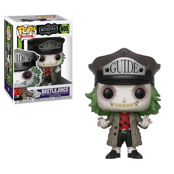 Beetlejuice - Beetlejuice with Guide Hat Pop! Vinyl