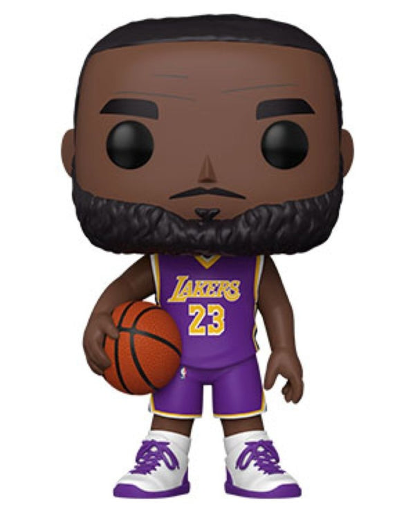 NBA: Lakers - LeBron James Purple Jersey 10" Pop! Vinyl
