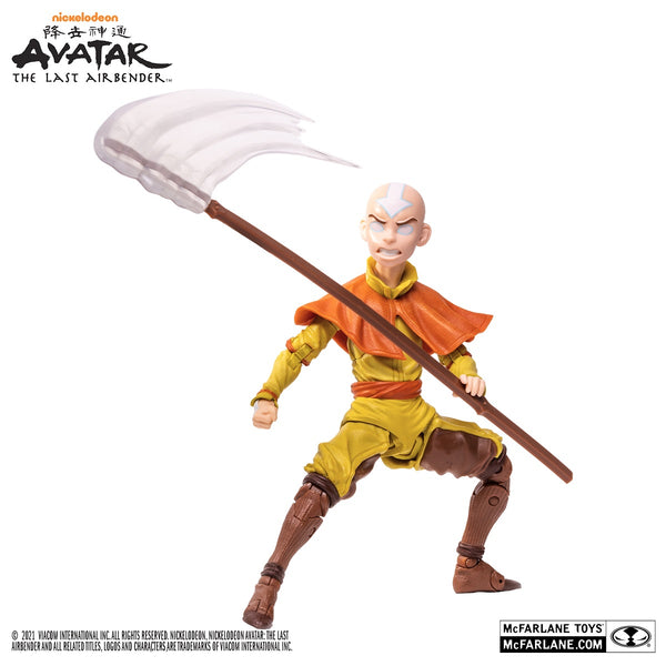 Avatar the Last Airbender - Aang Avatar State 7" Figure (Gold Label)