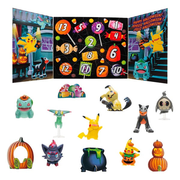 Pokémon Battle Figure Halloween Countdown Calendar