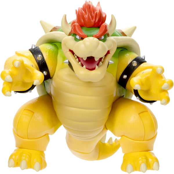Super Mario Movie - 7" Fire Breathing Bowser Figure