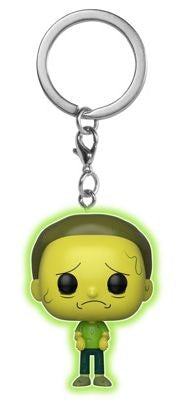 Rick and Morty - Toxic Morty Glow US Exclusive Pocket Pop! Keychain