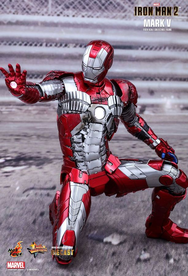 Iron Man 2 - Mark V Diecast 1:6 Scale 12" Action Figure