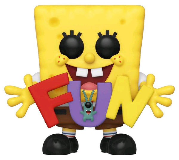 SpongeBob SquarePants - Spongebob with FUN US Exclusive Pop! Vinyl