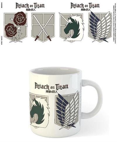 Attack On Titan Mug - Icons