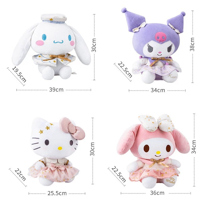 Sanrio - Kuromi 30cm Plush (Gold Star Series)
