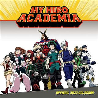 My Hero Academia - 2023 Square Wall Calendar