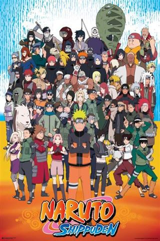 Naruto Shippuden - Poster - Cast