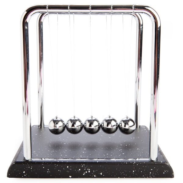 Newton's Cradle with Marble Base