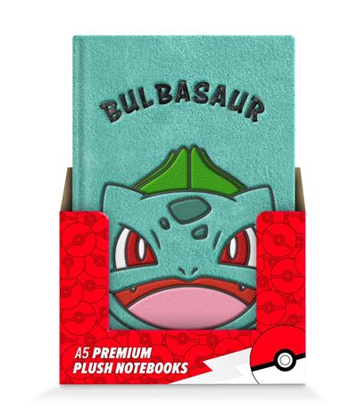 Pokemon - Bulbasaur A5 Plush Notebook