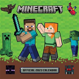Minecraft - 2023 Square Wall Calendar
