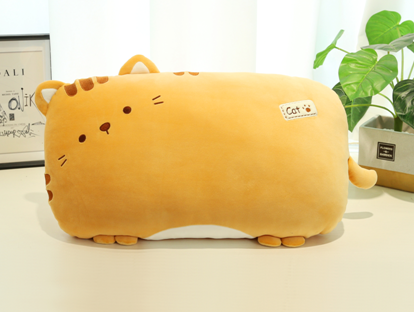 Cute Cat Rectangular Plush Cushion - 50cm