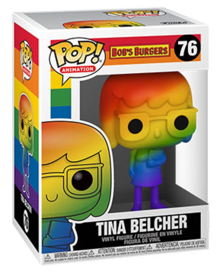 Bob's Burgers - Tina Belcher Rainbow Pride Pop! Vinyl