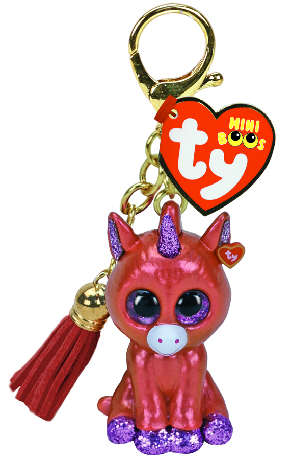 Ty Beanie Boos Clips - Sunset Unicorn