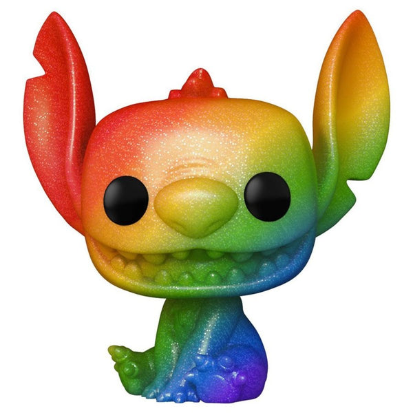 Lilo & Stitch - Stitch Rainbow Pride Diamond Glitter US Exclusive Pop! Vinyl [RS]