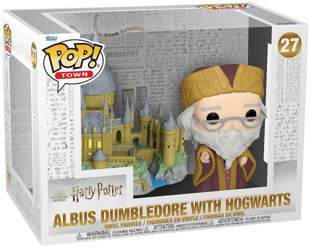 Harry Potter - Hogwarts with Albus Dumbledore 20th Anniversary Pop! Town