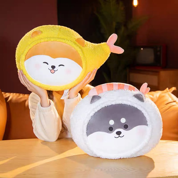 Shiba Puppy Plush Cushion - 35cm