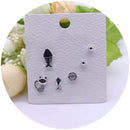 Cat & Fish Stud Set Earrings