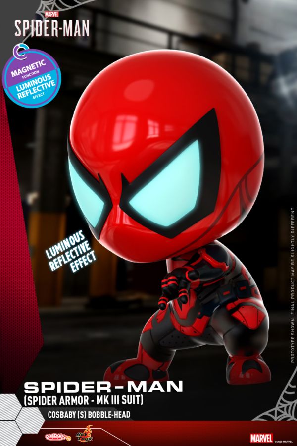Spider-Man - Spider Armor Mark III Suit UV Cosbaby
