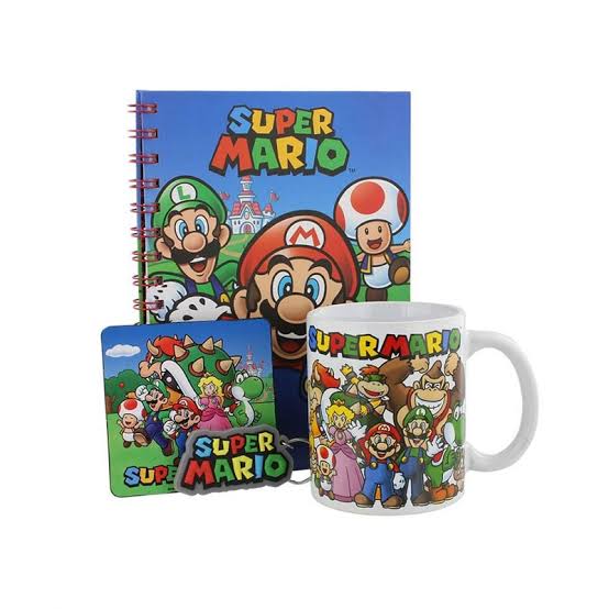 Super Mario Premium Gift Set (4pc)