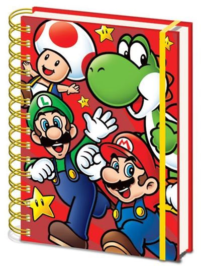 Super Mario - Run - A5 Notebook