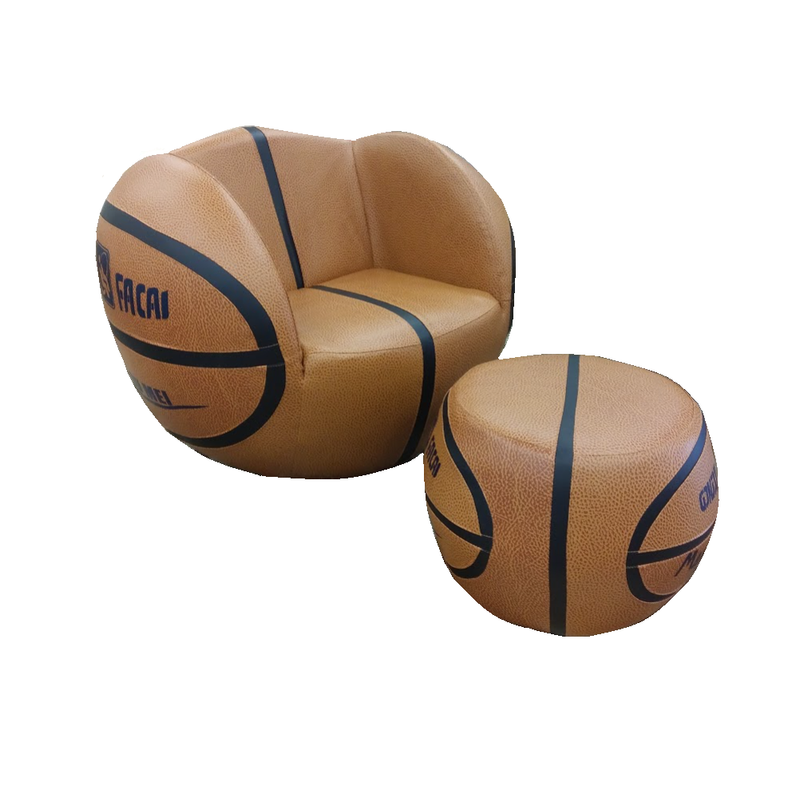 Buy Basketball Swivel Chair with Ottoman HLD QY02 Online Australia Minitopia