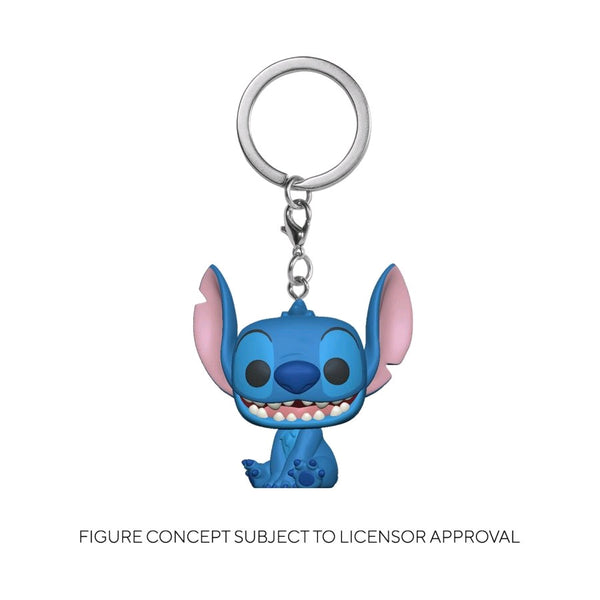 Lilo and Stitch - Stitch Seated Pocket Pop! Keychain