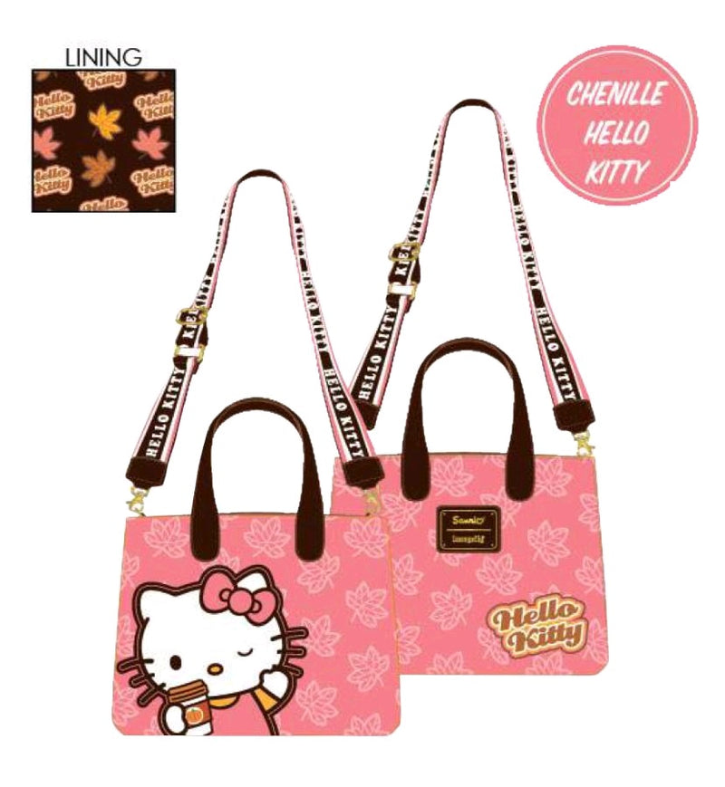 Hello Kitty - Pumpkin Spice Latte Wave Crossbody Bag