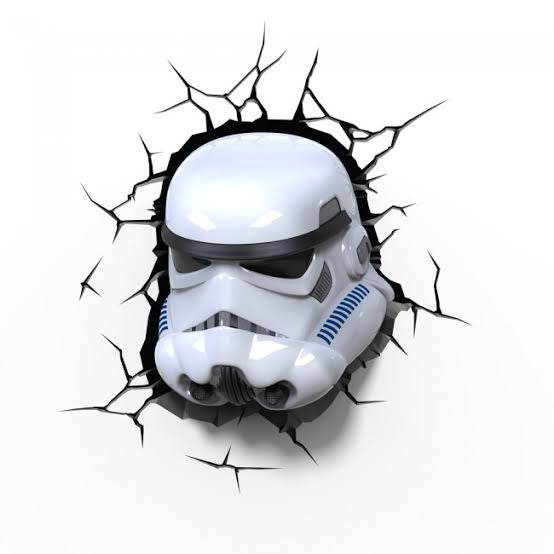 3D Star Wars Stormtrooper Wall Lamp