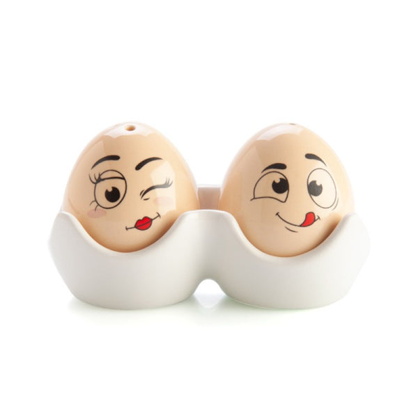 Flavour Mates Eggheads Salt & Pepper Set