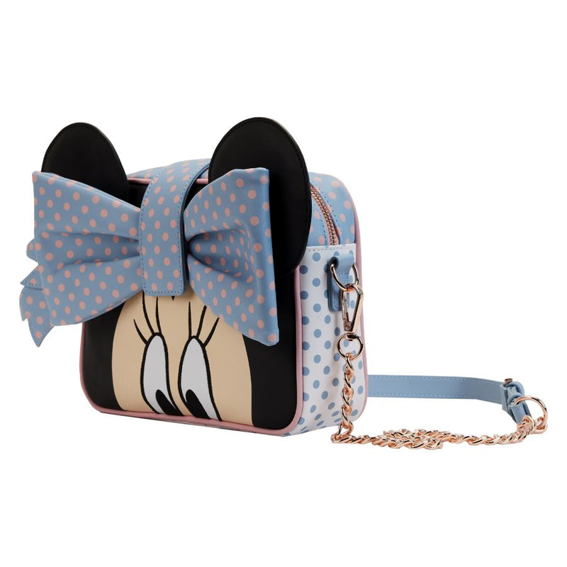 Disney - Minnie Pastel Block Dots Crossbody Bag