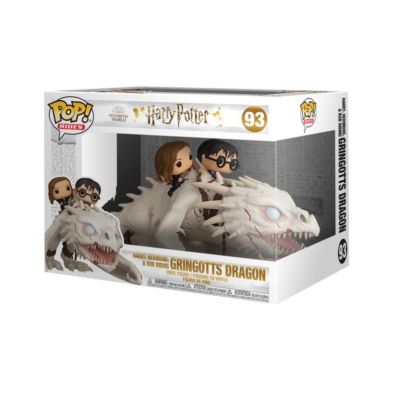 Harry Potter - Gringott's Dragon with Harry, Ron & Hermione Pop! Ride