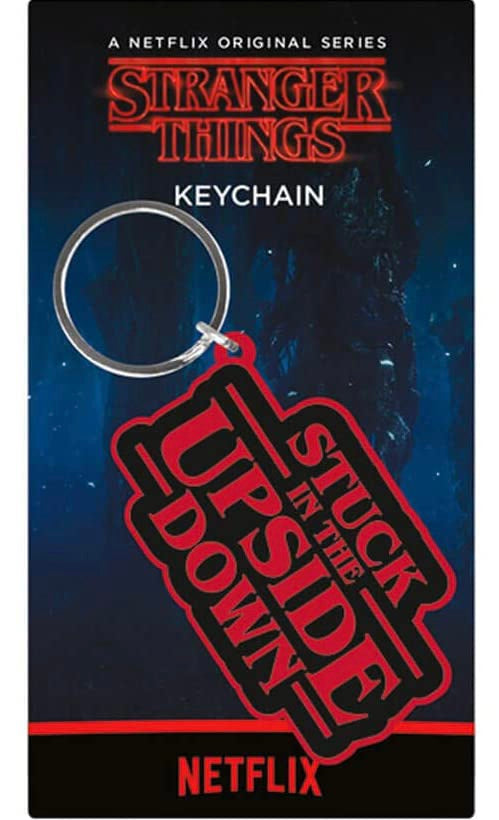 Stranger Things - Stuck in the Upside Down Keychain