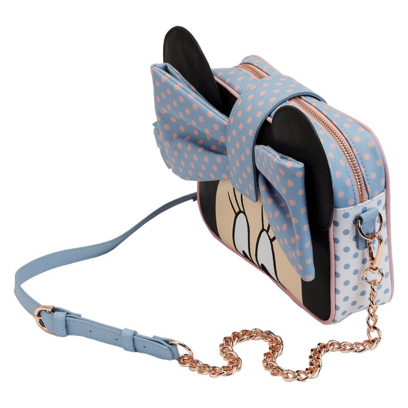Disney - Minnie Pastel Block Dots Crossbody Bag