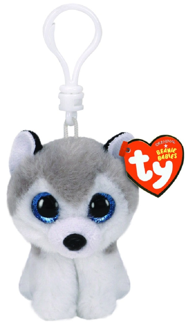 Beanie Boo Clips - Buff Husky Dog