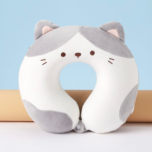 Cute Cat Travel Cushion