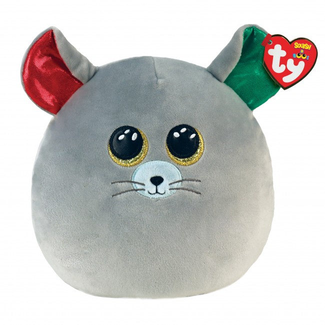 Squish A Boo 10" Chipper the Mouse (Christmas)