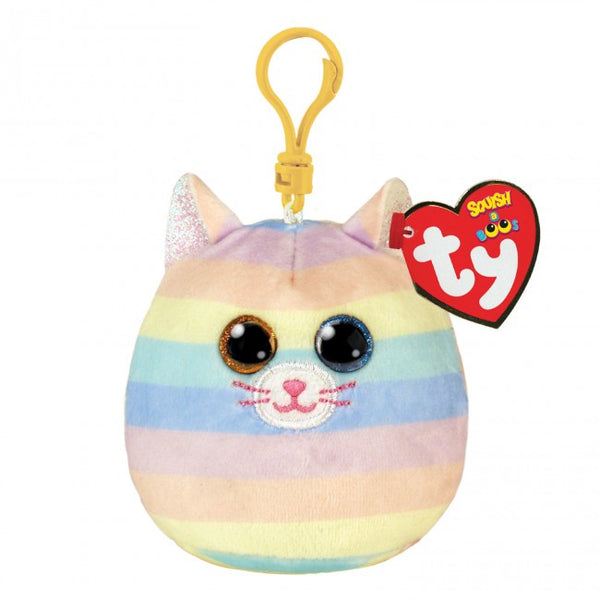 TY Mini Squish A Boo - Heather the Cat Clip
