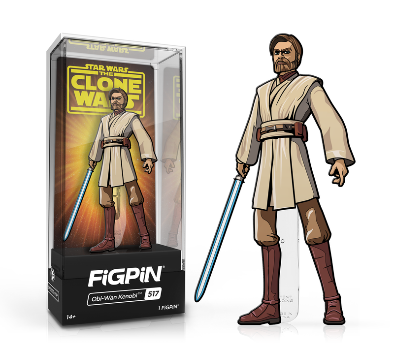 Star Wars: Clone Wars - FiGPiN - Obi-Wan Kenobi