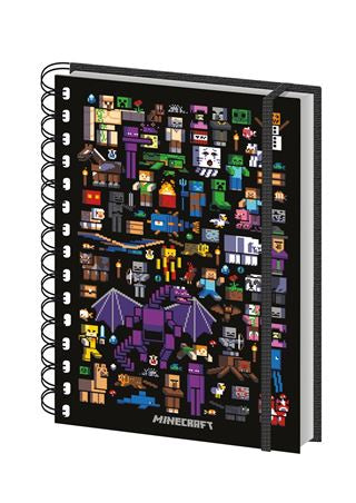 Minecraft - Mobbery -  A5 Notebook