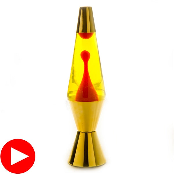 Gold/Red/Yellow Metallic Diamond Motion Lamp