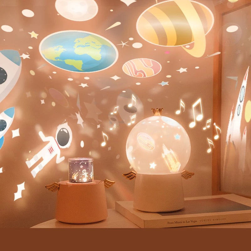 Angel Rotating Projection Lamp