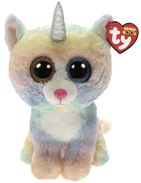 Beanie Boos Extra Large Heather Cat with Horn