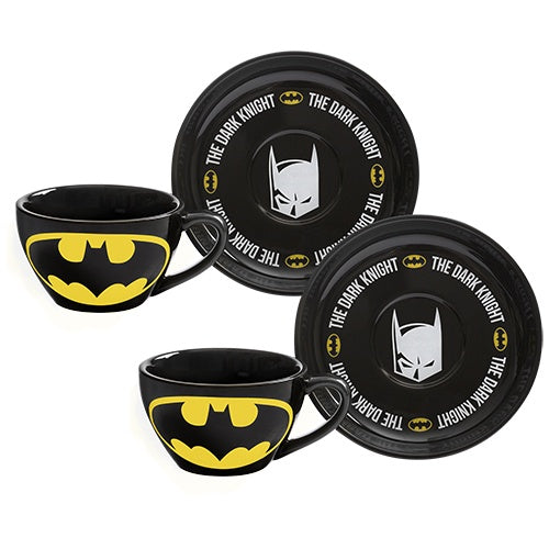 Batman Set of 2 Teacups & Saucers