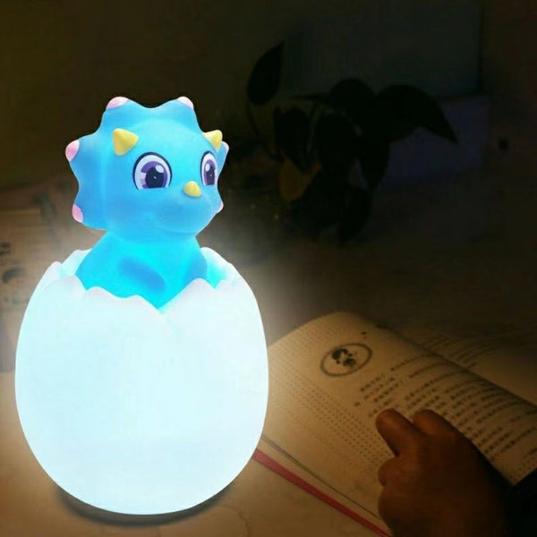Cute Hatching Egg LED Lamp with Music (Dinosaurs)