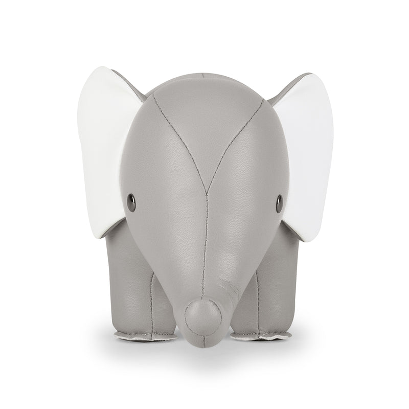 Elephant Bookend -  Gray