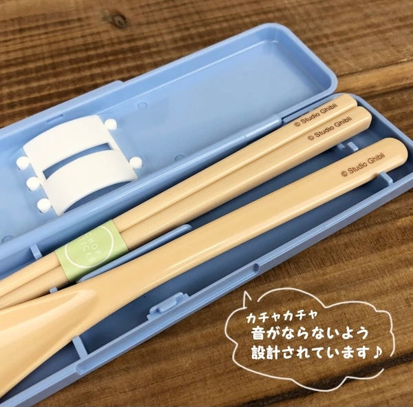Totoro Face Chopsticks and Spoon Set